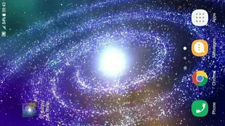 Galaxy Live Wallpaper screenshot