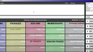 Galaxy Ticketing & Guest Experience Solution screenshot
