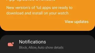 Galaxy Wearable (Samsung Gear) screenshot
