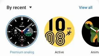 Galaxy Wearable (Samsung Gear) screenshot