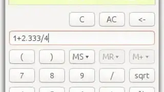 Galculator screenshot