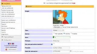 Galette screenshot