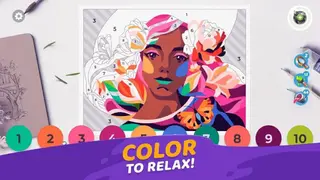 Gallery: Coloring Book by Number and Home Decor Game screenshot