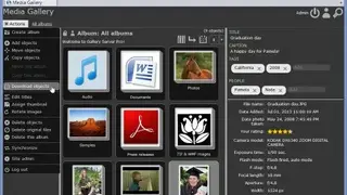 Gallery Server screenshot