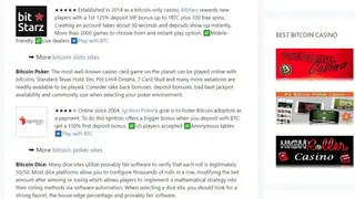 GamblingBitcoin screenshot