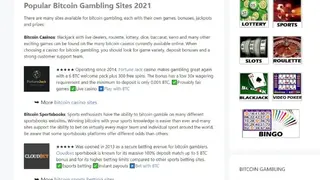 GamblingBitcoin screenshot