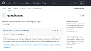 Game Banana screenshot