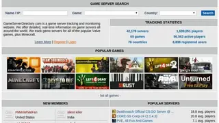 Game Server Directory screenshot