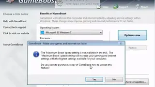 GameBoost 3 screenshot