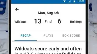 GameChanger Baseball & Softball Scorekeeper screenshot