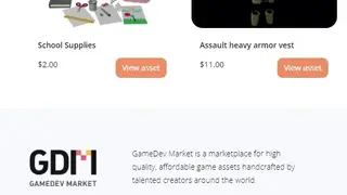 GameDev Market screenshot