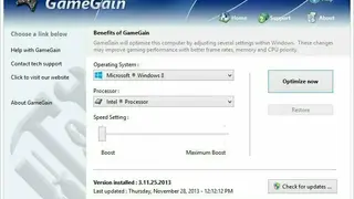 GameGain screenshot