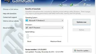 GameGain screenshot