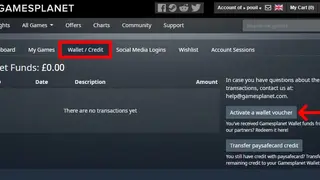 GamesPlanet screenshot