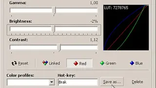 Gamma Panel screenshot