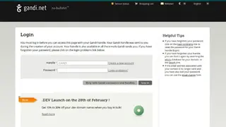 Gandi screenshot