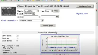 Ganglia screenshot