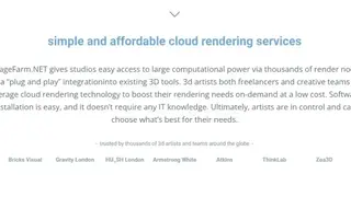 GarageFarm.NET Render Farm screenshot