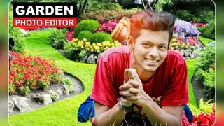 Garden Photo Editor screenshot