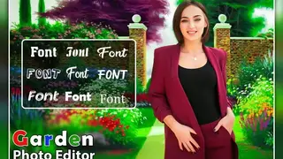 Garden Photo Frame screenshot