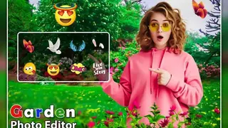 Garden Photo Frame screenshot