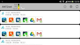 Garmin ANT+ Watch Uploader PRO screenshot