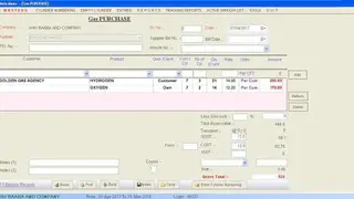 Gas Cylinder Tracking Software screenshot