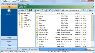gBurner screenshot