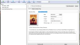 GCstar screenshot