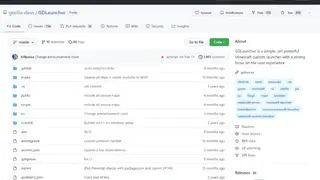 GDLauncher screenshot