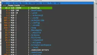 Gdu screenshot