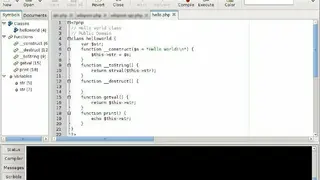 Geany screenshot