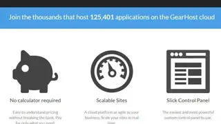 GearHost screenshot