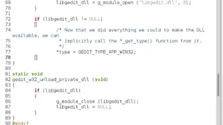 Gedit screenshot