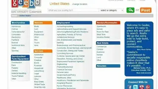 Geebo screenshot