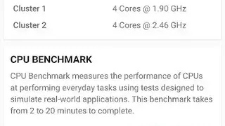 Geekbench screenshot