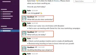 Geekbot screenshot