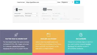 Geekflare Website Performance Audit screenshot