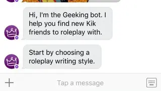 Geeking screenshot