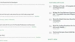 GeeksforGeeks screenshot