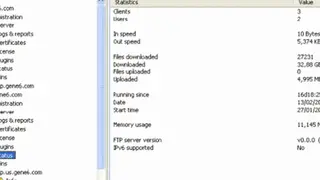 Gene6 FTP Server screenshot