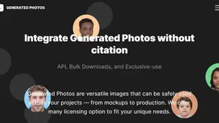 Generated Photos API screenshot
