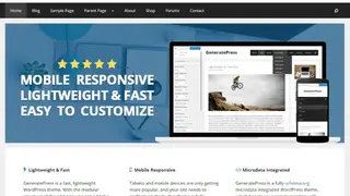 GeneratePress screenshot