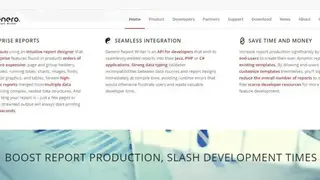 Genero Report Writer screenshot