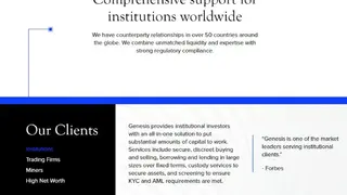 Genesis Global Trading screenshot