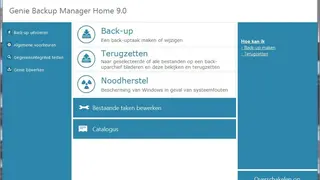 Genie Backup Manager screenshot