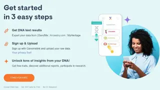 Genomelink screenshot