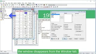 GenStat screenshot