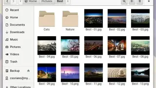 Gentoo (file Manager) screenshot