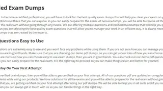 GenuineDumps screenshot